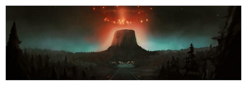 Illustration for article titled Add These Gorgeous Scifi Landscapes to Your Art Collection Right Now